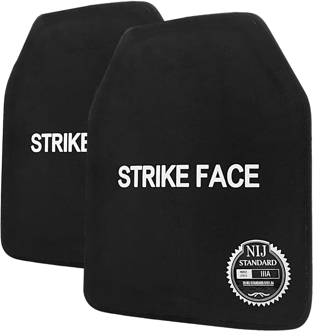 2pc Curved Weight Vest Plates for Tactical Training and Safety