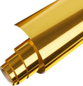 Gatichetta Heat Transfer Vinyl Roll Metallic Foil Gold 12 in x 25 ft