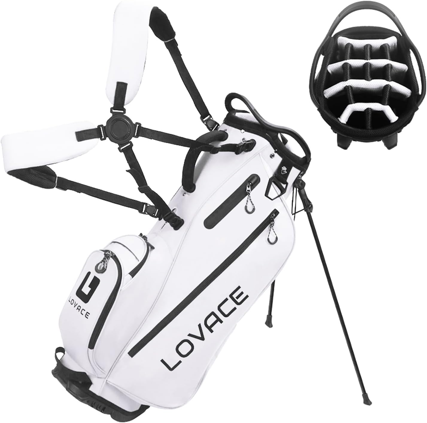 14 Way Golf Stand Bag for Men and Women - Lightweight Design