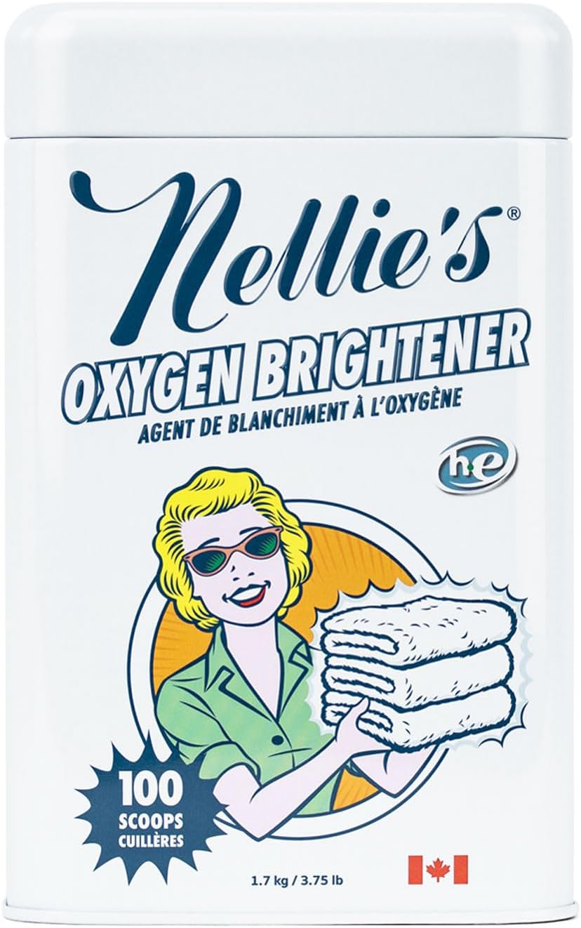 Nellie's Oxygen Brightener - Eco-Friendly Stain Remover Powder