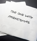 Happy Holiday! Funny Friendsmas Cocktail Napkins - Set of 25