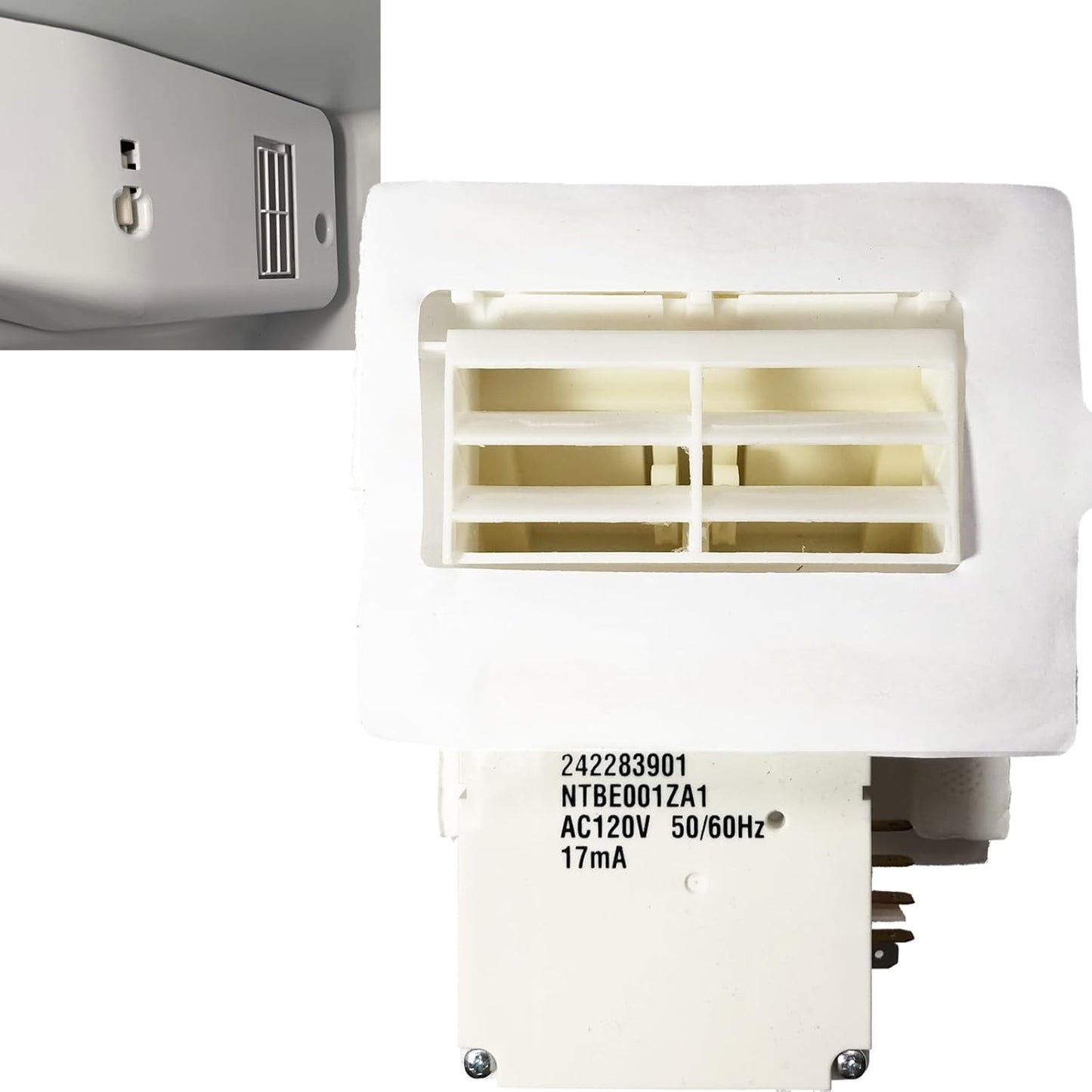 242303001 Air Damper Control Assembly for Frigidaire Models
