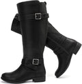 Luoika Women's Extra Wide Calf Knee High Boots - Wide (Style ZNFR)