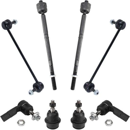 TRQ Front Steering & Suspension Kit for 2014-2018 Jeep Cherokee