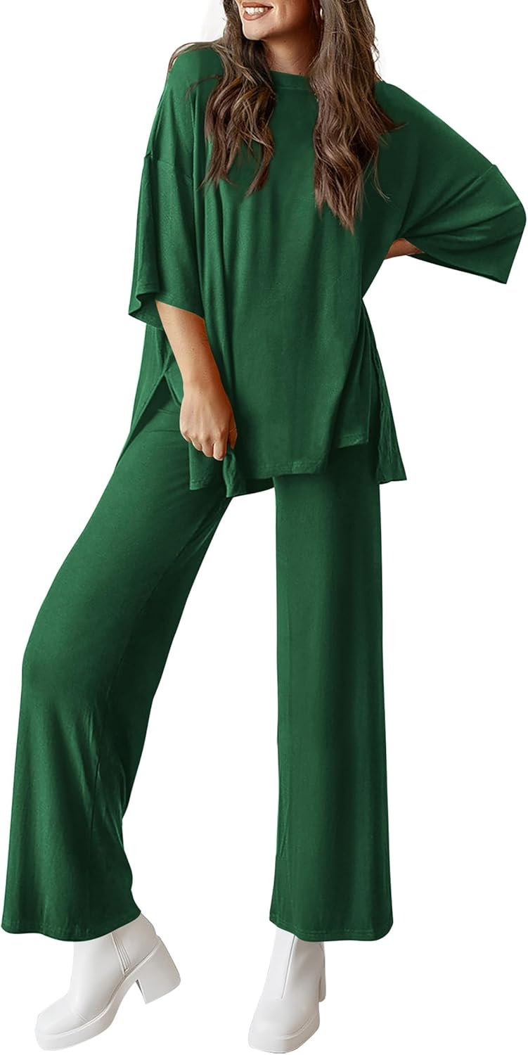 PRETTYGARDEN Two Piece Sets for Women Summer Fashion Lounge