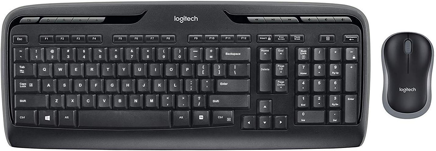 Logitech MK320 Combo: 2.4GHz Encryption, Long Battery Life