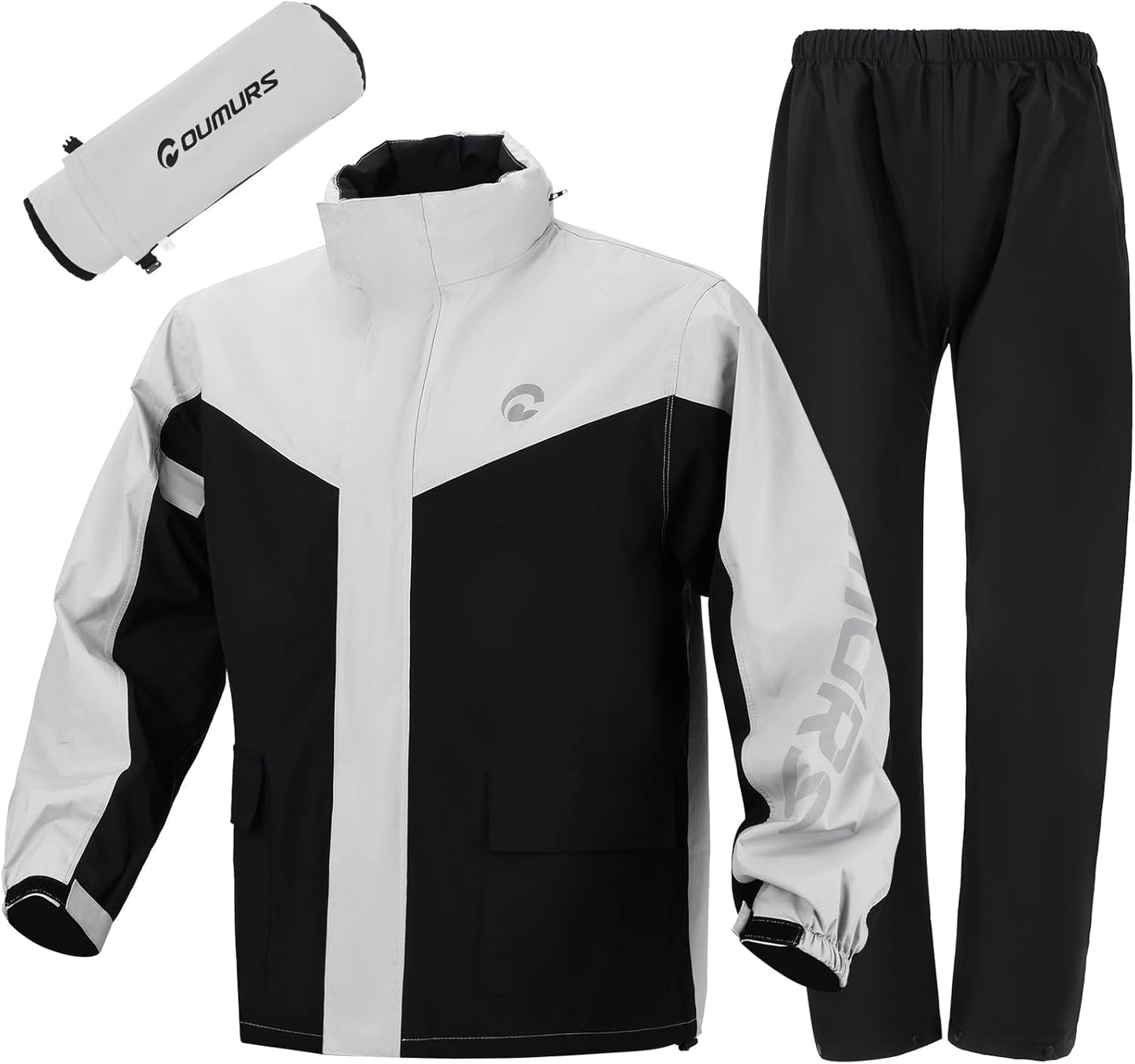 Motorcycle Rain Suit Waterproof Jacket & Pants for All Riders