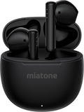 MIATONE London Wireless Earbuds: 50H Playtime, Crystal Clear Calls