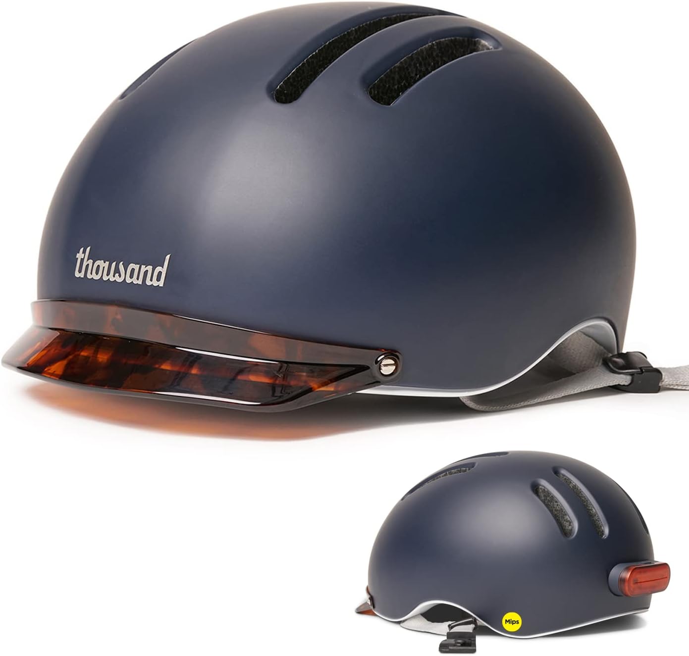 Thousand Chapter MIPS Adult Bike Helmet with LED Tail Light