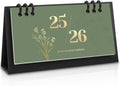 Small Desk Calendar 2025-2026 - Compact 24-Month Flip Calendar