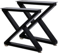 Metal Coffee Table Leg 16 inch Heavy Duty Z Shape Table Legs - Modern