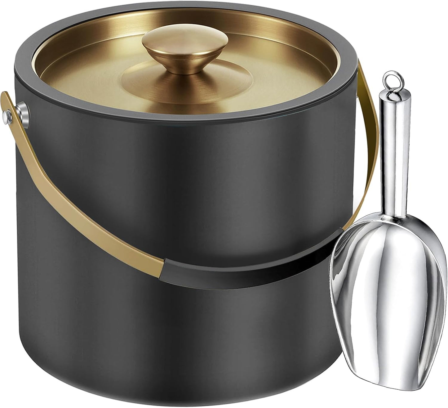 3.2L Modern Insulated Ice Bucket for Parties & Cocktail Bars