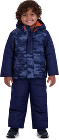 Rothschild Boys' Ski Jacket and Snow Bib Snowsuit Set for Winter Fun