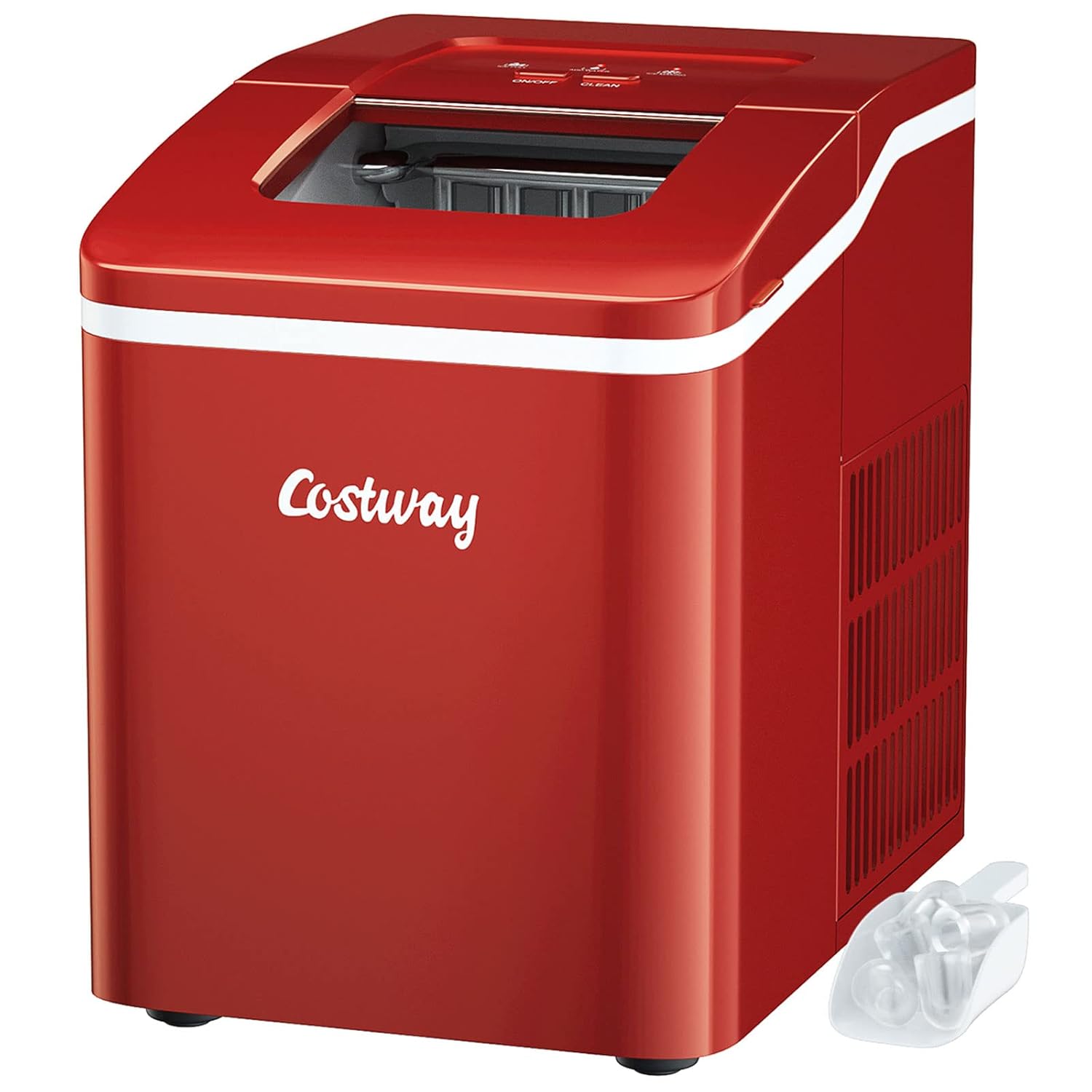 COSTWAY Countertop Ice Maker: Efficient Portable Ice Machine