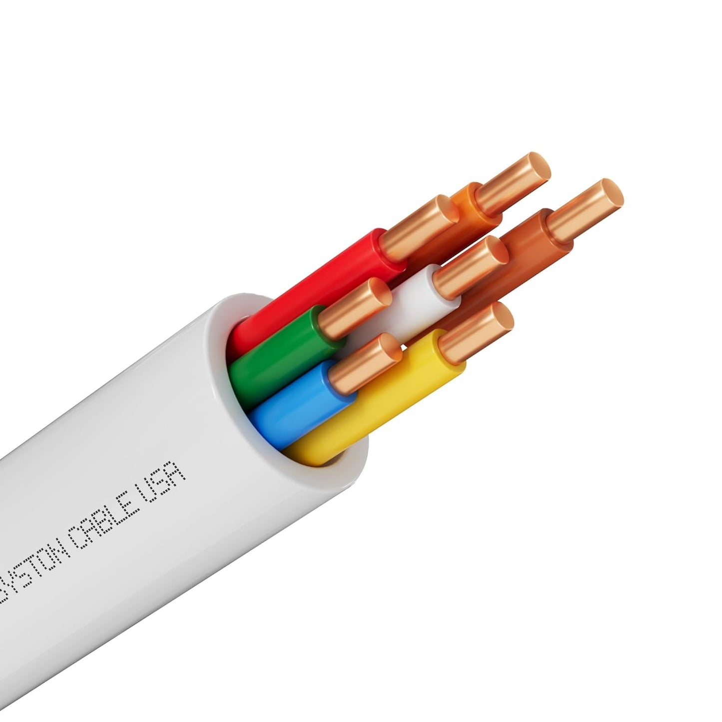 Syston 18/7 Thermostat Cable for HVAC and Doorbell Systems
