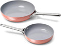Caraway Fry Pan Duo - Nonstick Ceramic Frying Pan Set