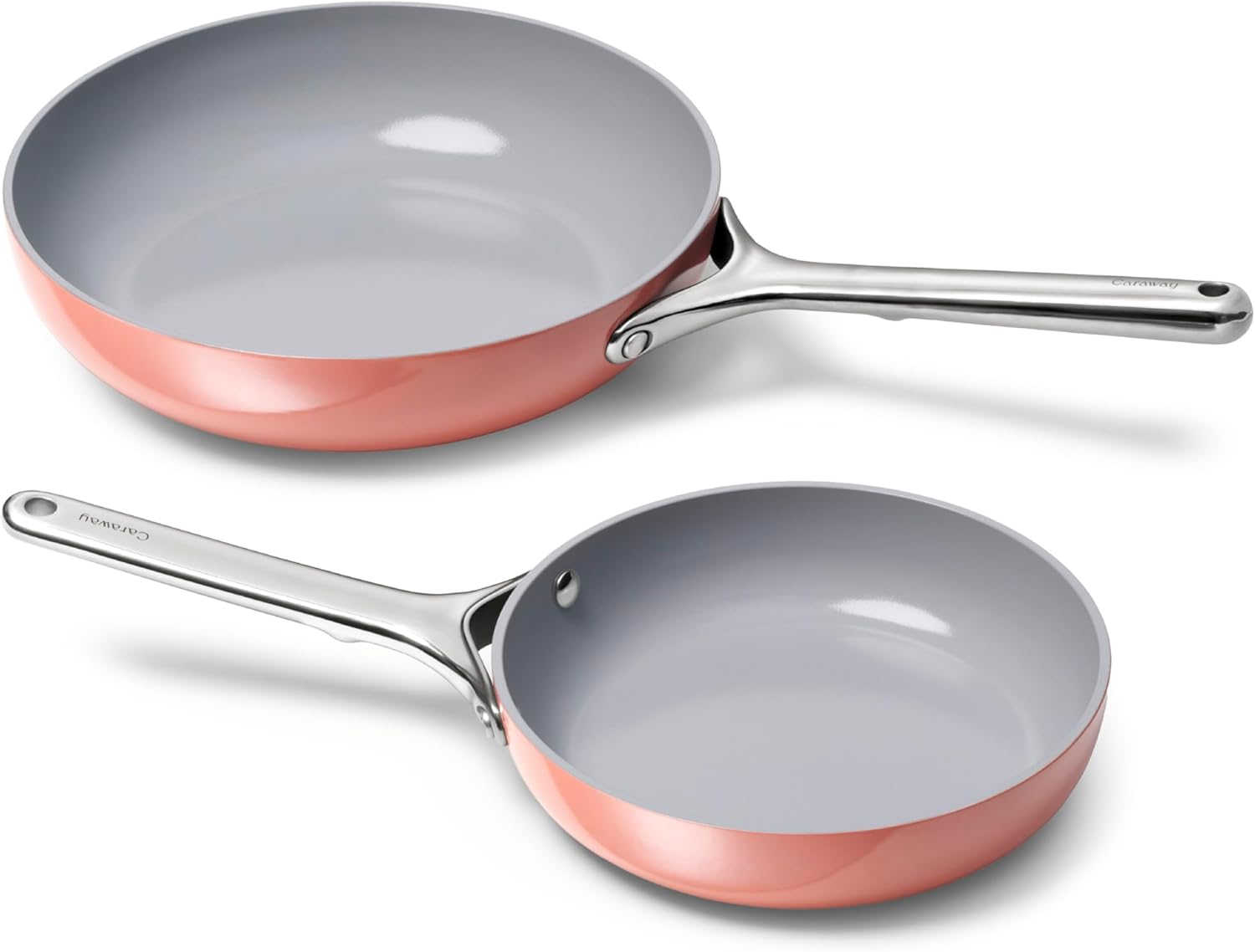 Caraway Fry Pan Duo - Nonstick Ceramic Frying Pan Set
