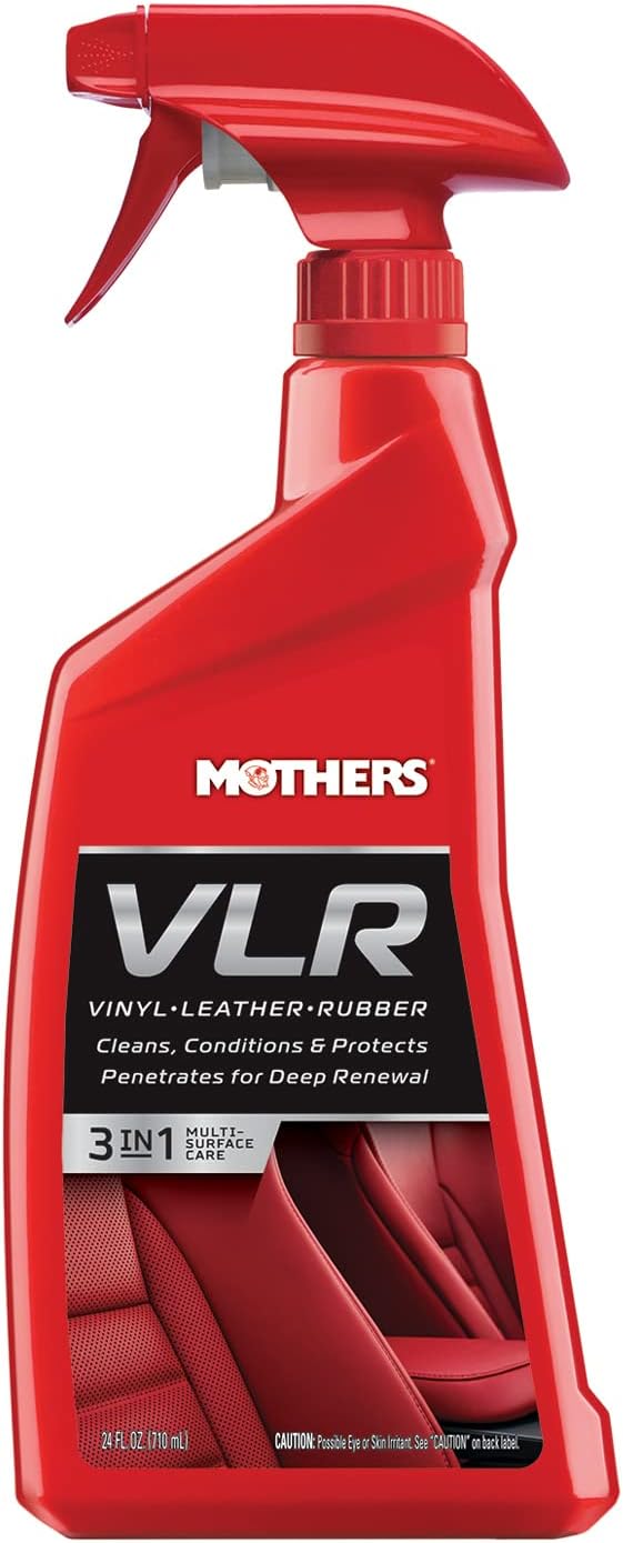 Mothers 06524 VLR 24 oz: Protect & Shine for Vinyl, Leather, Rubber
