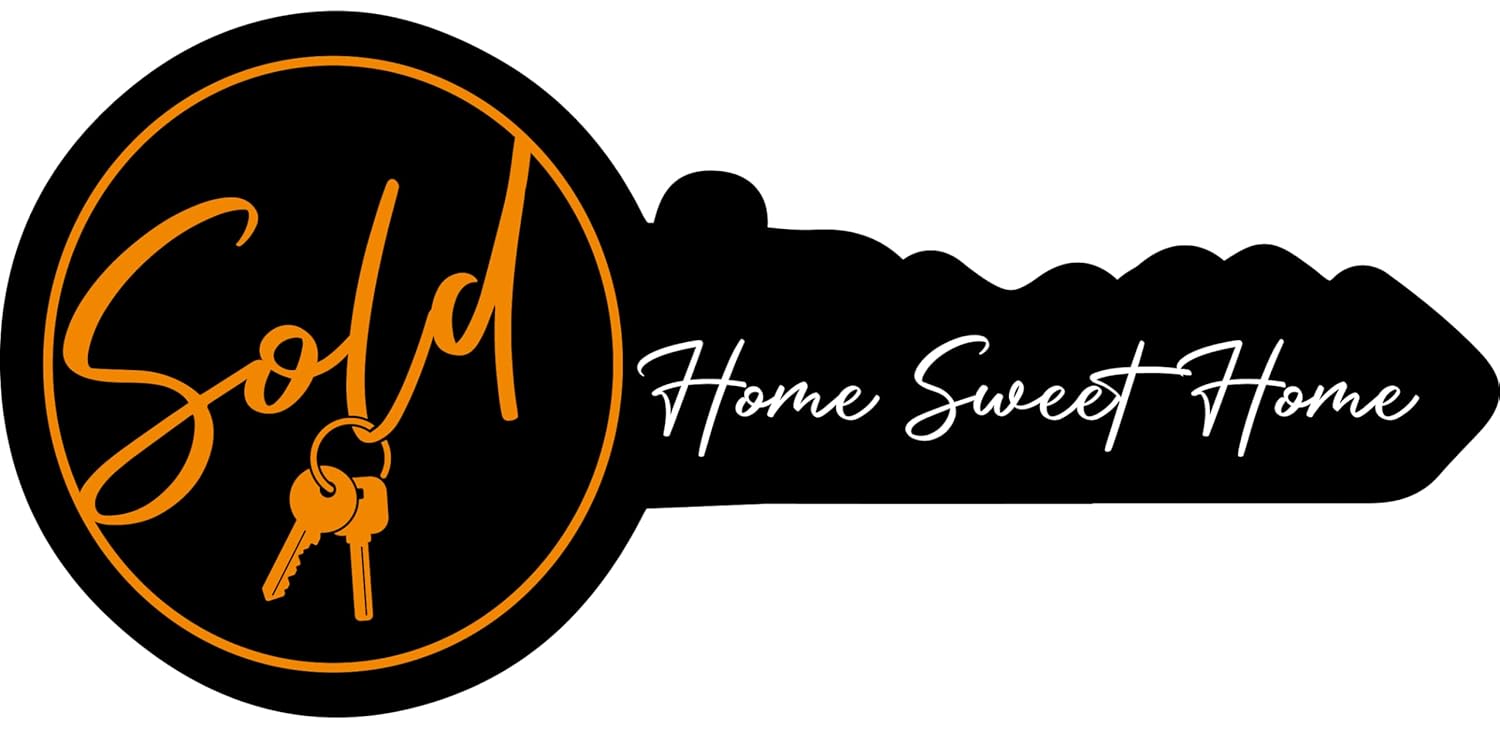 Realtor Key Sign - SOLD | Large Wooden Signs for Real Estate
