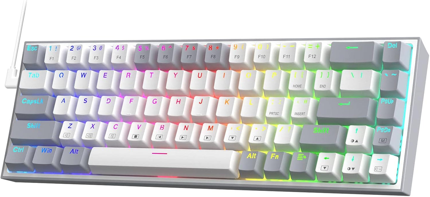 Redragon K631 Gery 65% Wired RGB Gaming Keyboard Review