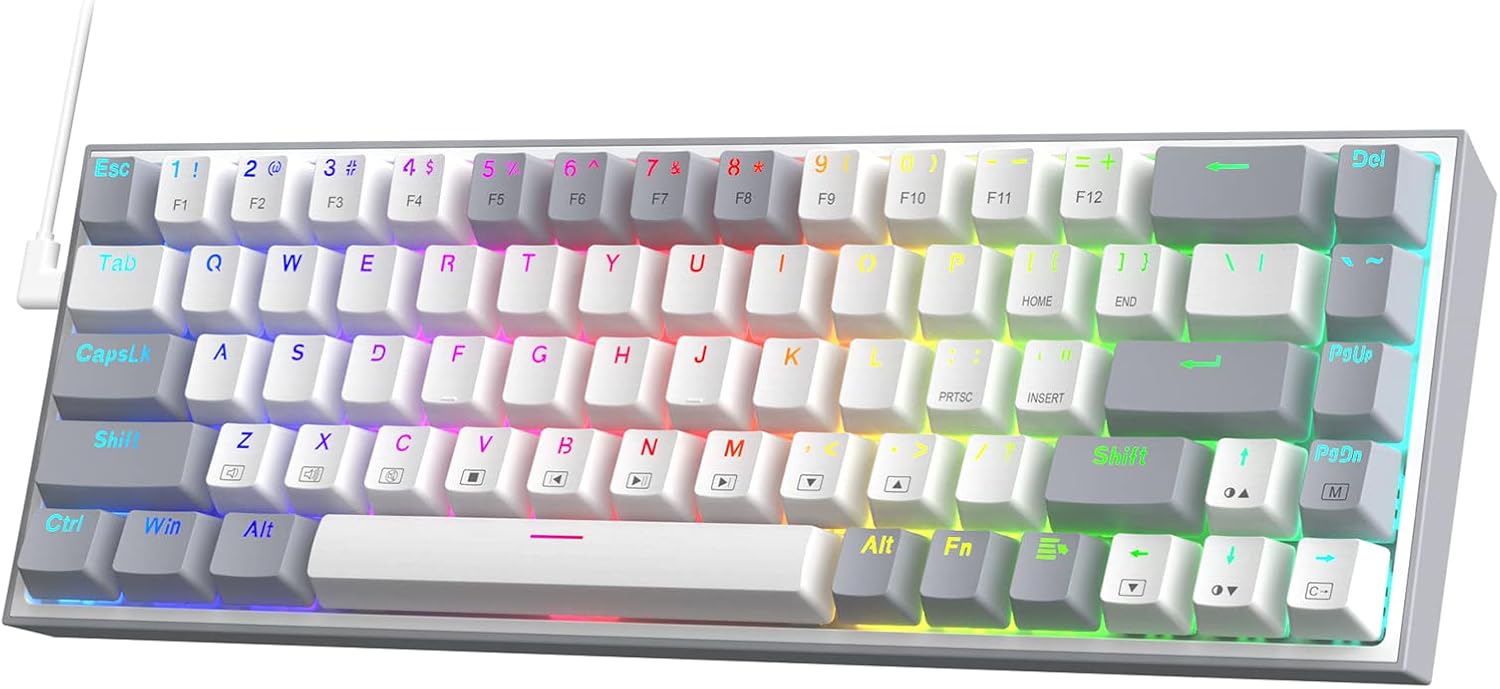 Redragon K631 Gery 65% Wired RGB Gaming Keyboard Review