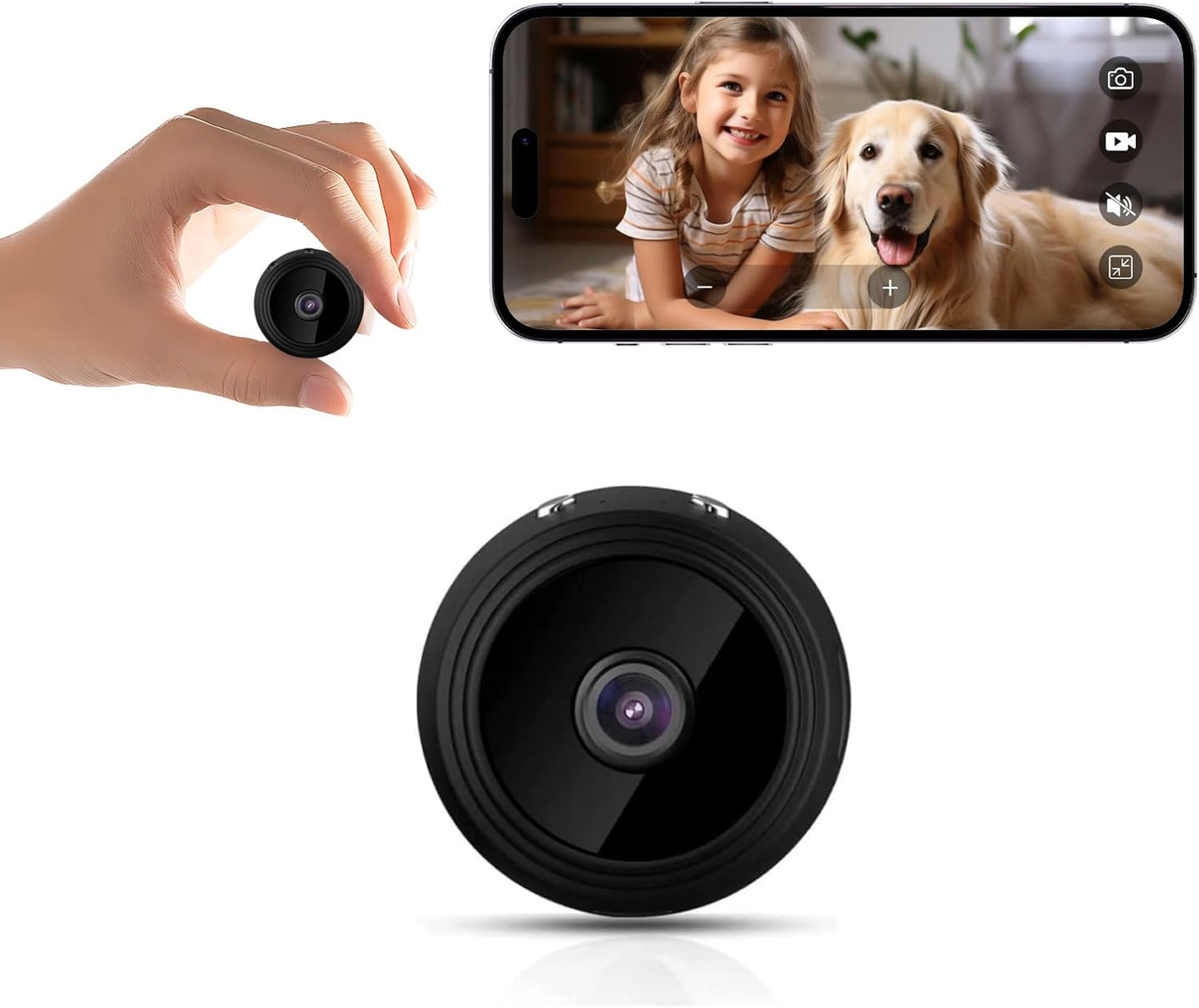 Mini WiFi Hidden Camera for Home Security
