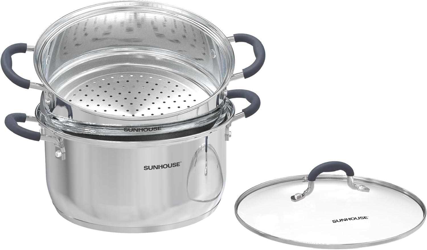 3.1 Quart Steamer Pot for Healthy Cooking and Easy Cleaning