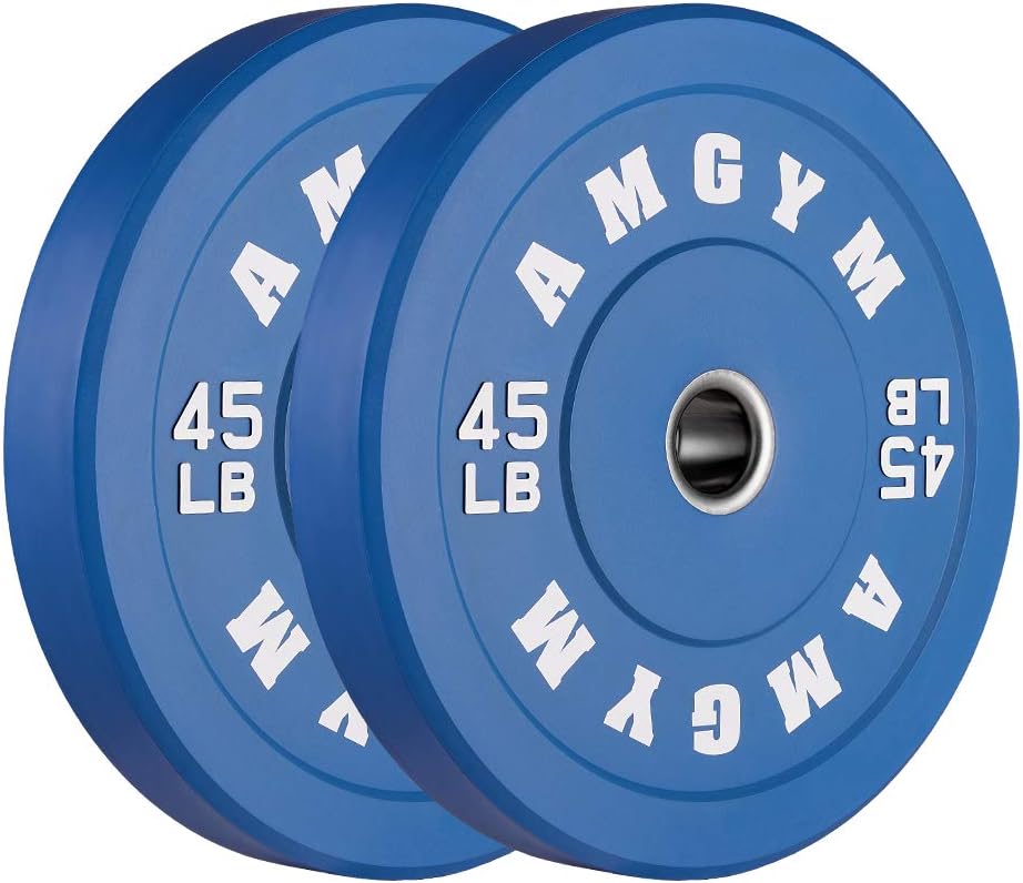 2 Inch Bumper Plates Set for Home Gym Strength Training