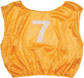 Practice Scrimmage Vest Pack of 12 - Lightweight Numbered Training