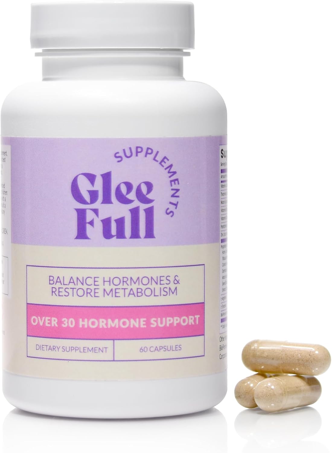 GleeFull Over 30 Hormone Support for Menopause Relief and Balance