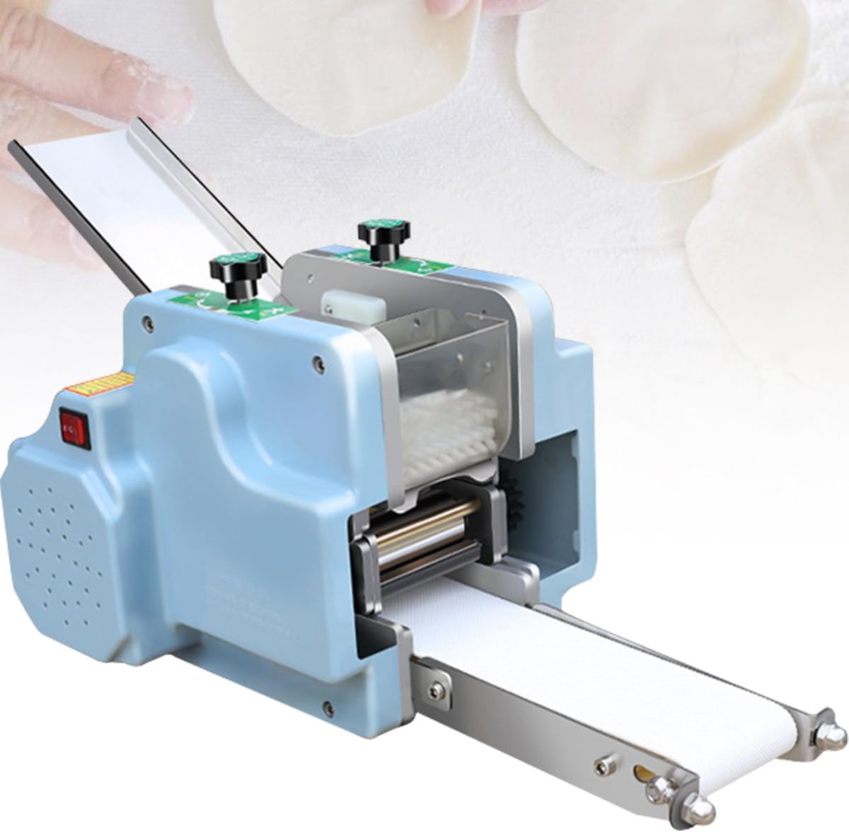 Effortless Dumpling Skin Maker - Perfect for Home & Restaurant Use!