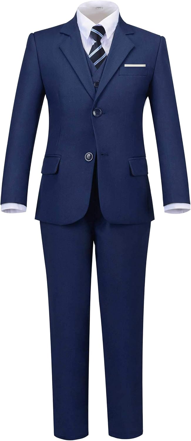 Toddler Boys Suit Slim Fit Tuxedo for Special Occasions