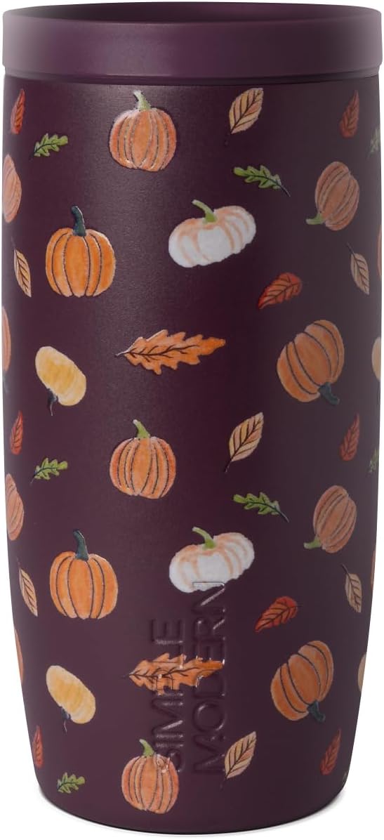 Simple Modern Halloween Signature Voyager Travel Coffee Mug