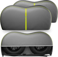 Rosefray RV Tire Covers Dual Axle Wheel Cover 2-Pack - Durable Faux