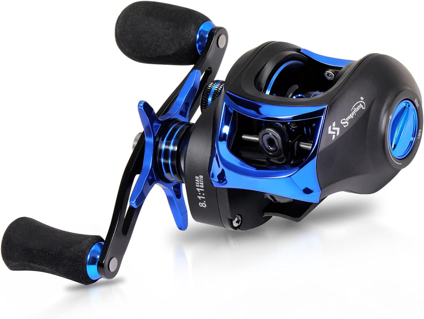 Sougayilang Baitcasting Reel: 8.1:1 High-Speed, 9+1 Bearings