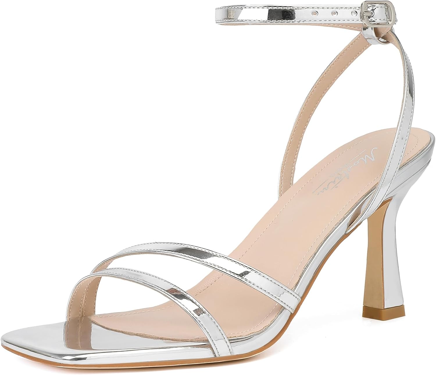 Mostrin Womens Sandals Strappy Heels for Elegant Occasions