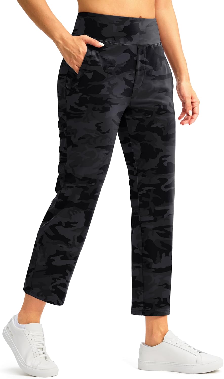 SANTINY Women's 7/8 High Waisted Stretch Ankle Pants Review