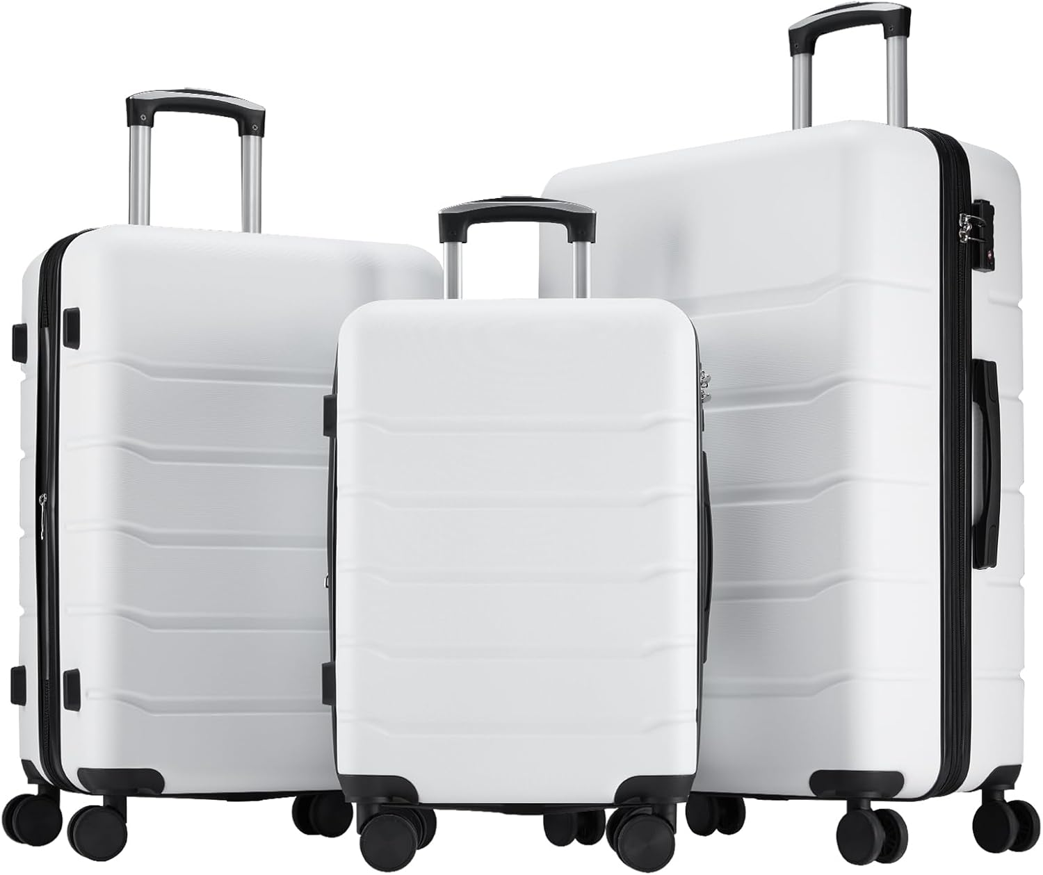 Sweetcrispy Luggage Spinner Wheels for Effortless Travel