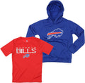 Boys Performance Hoodie and Tee Set for NFL Style and Comfort