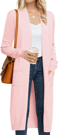 Long Cardigan Sweater Maxi Duster - Lightweight, Versatile Layering