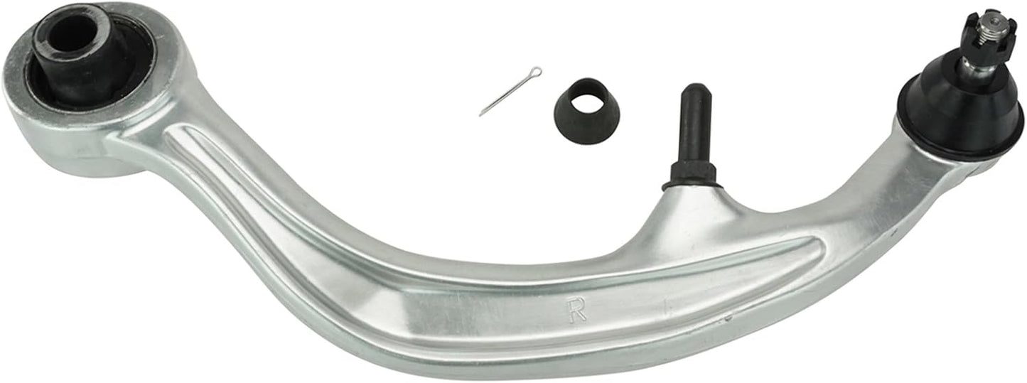 TRQ Front Right Rearward Control Arm with Ball Joint for G35