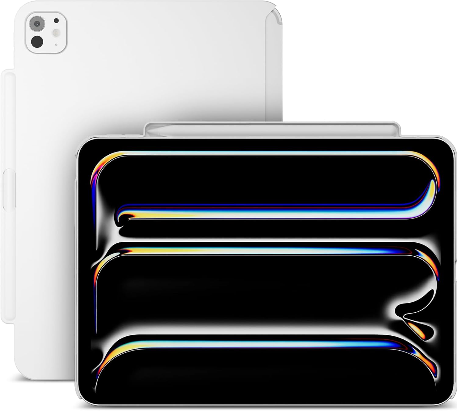 Magic Keyboard Compatible iPad Pro Case - White