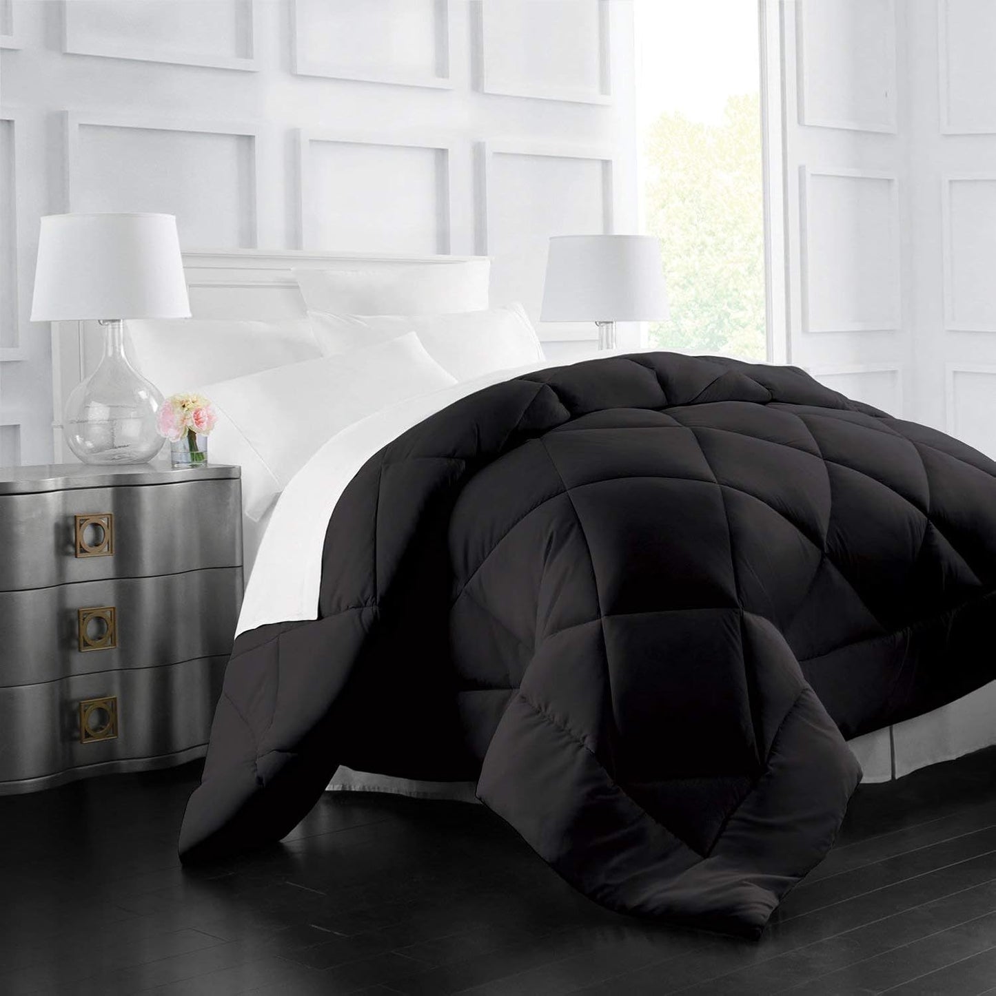 Italian Luxury Full Queen Size Comforter - 2100 Series Blanket