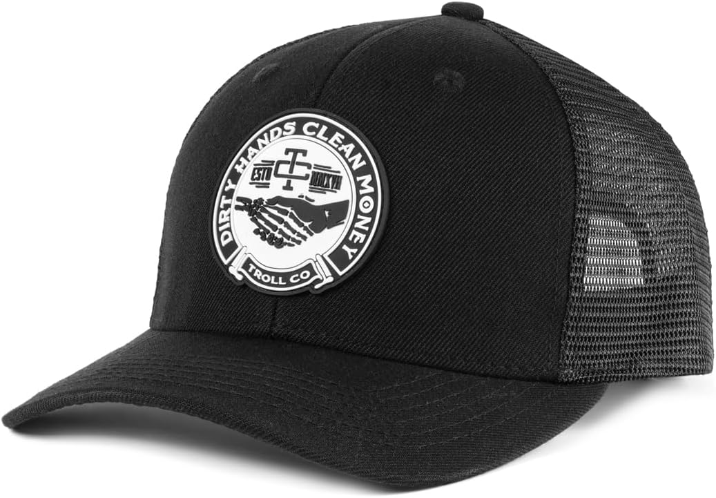Dirty Hands Clean Money Meshback Hat - Work-Ready Comfort