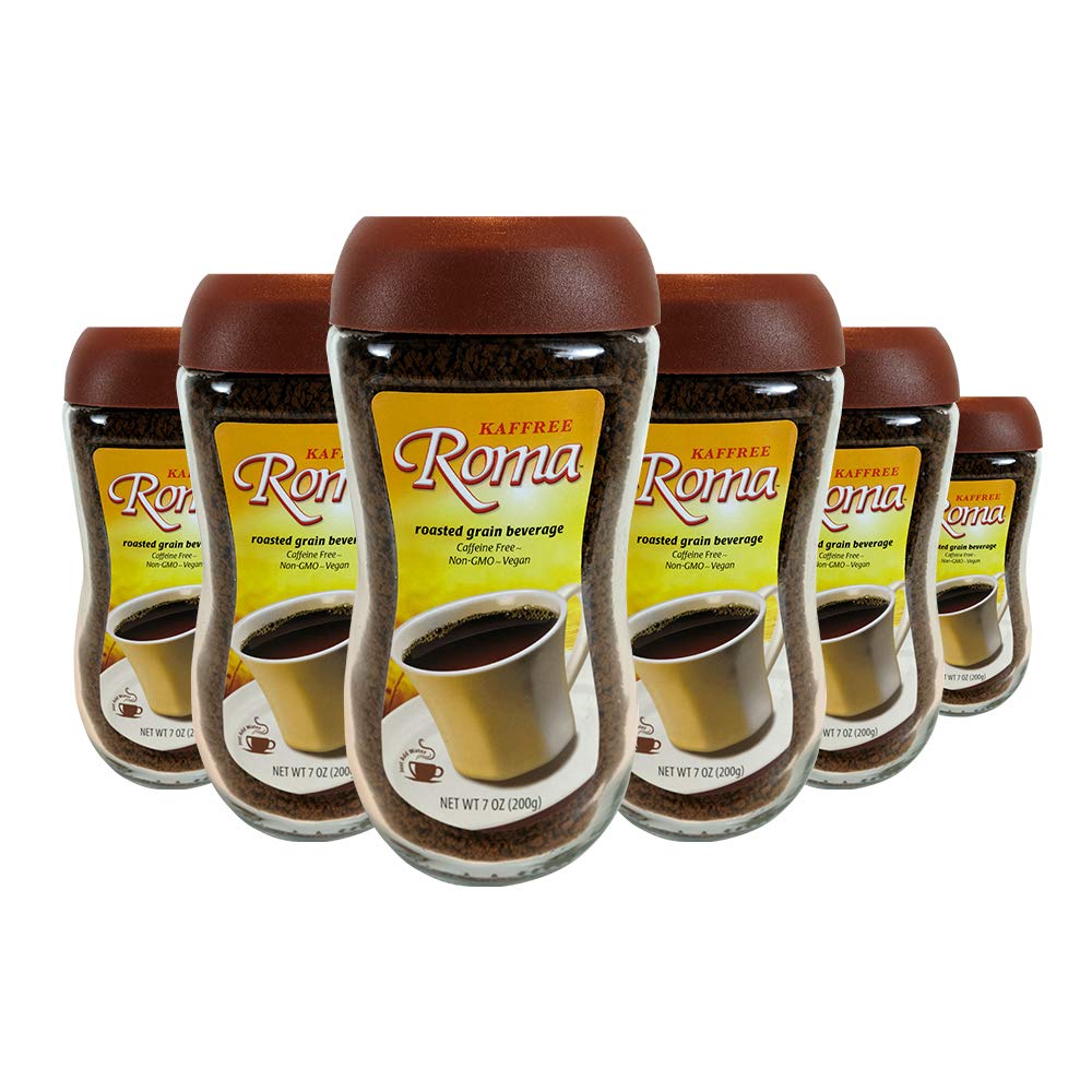 Kaffree Roma Plant-Based Original 7 oz Pack of 6 Non-GMO