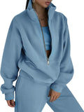 Womens Fleece 2 Piece Sweatsuit Lounge Set - Plush Cozy Fit