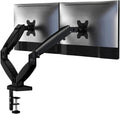 Dual Monitor Arm Stand for 2 Screens up to 32in - Smooth Pneumatic