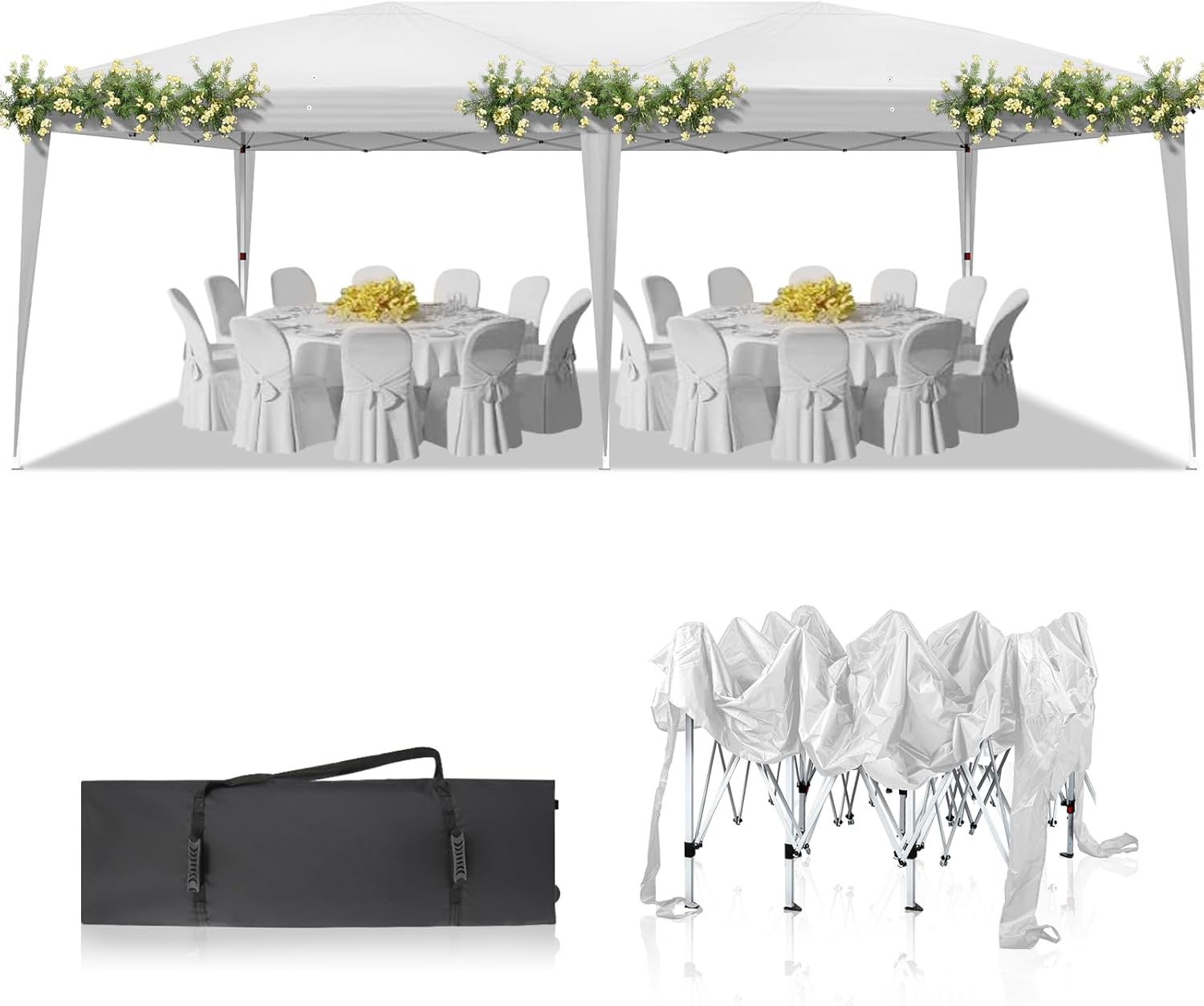 10x20ft Instant Canopy Tent for Events