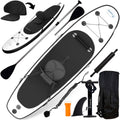 Inflatable Crossover Stand Up Paddle Board and Kayak Kit - 10 ft