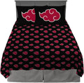 Franco Naruto Akatsuki Queen Sheet Set - Super Soft Microfiber
